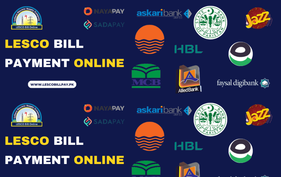 digital payment options for LESCO bill